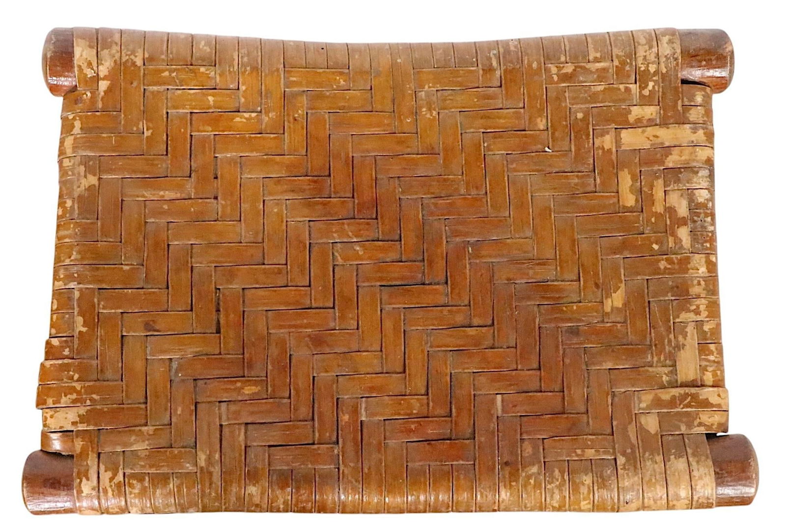 Vintage Adirondack Old Hickory Style Bar Stool - 5