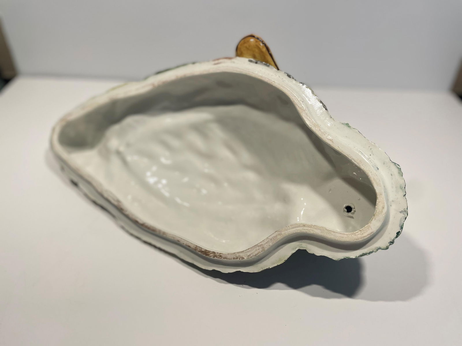 Vintage Large Hand-Painted Italian Ceramic Duck Tureen - 11