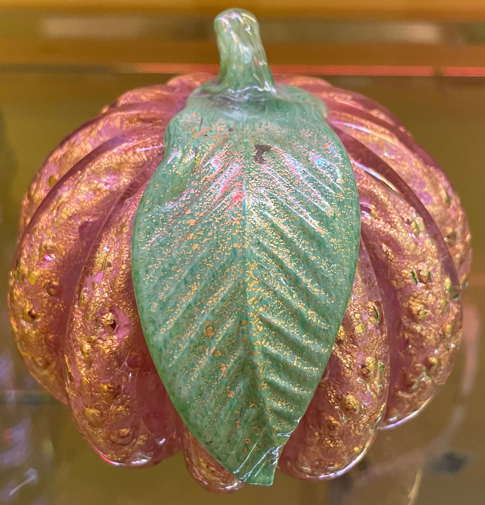 Murano Glass Pumpkin Circa 1960s - 12