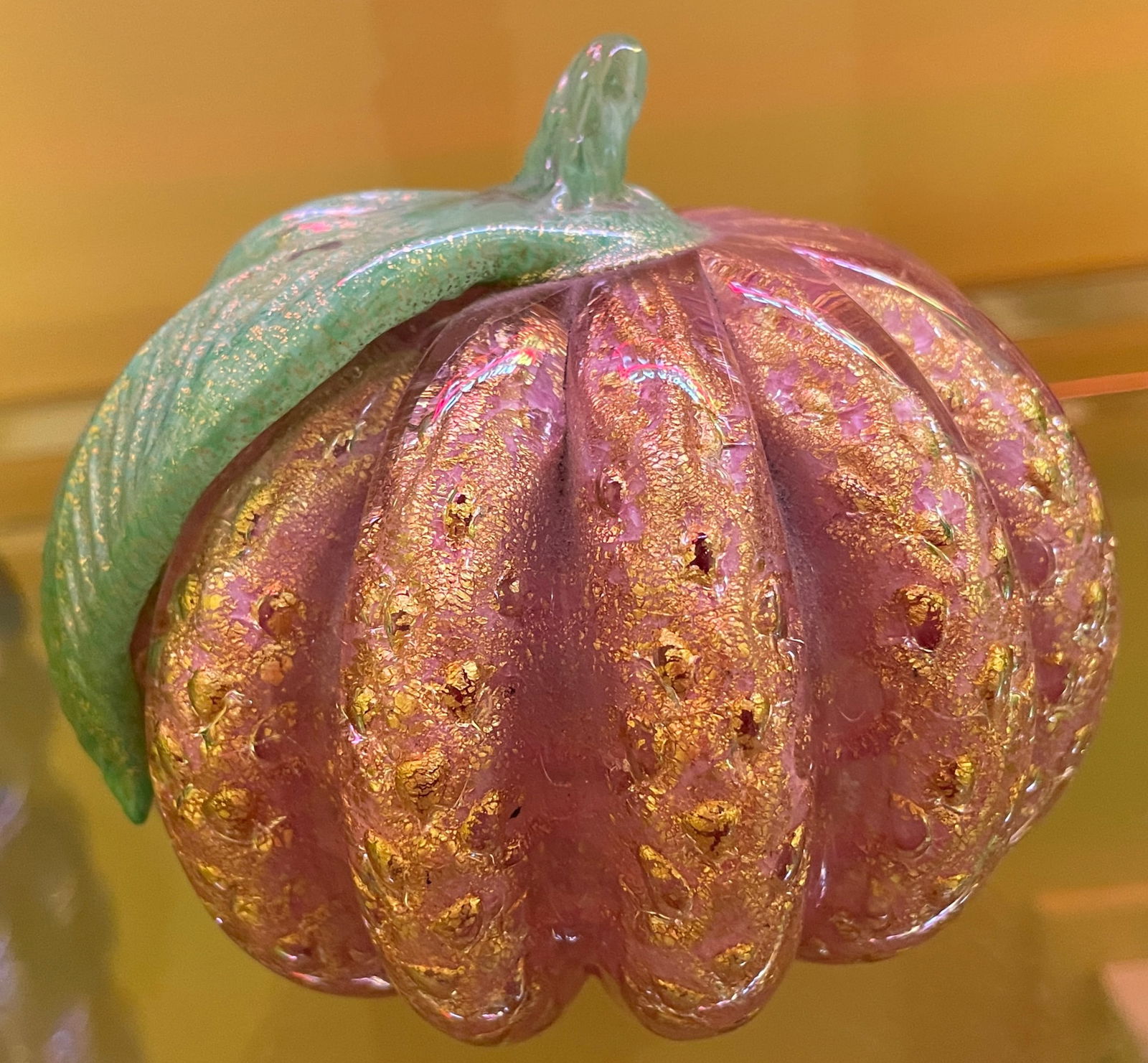 Murano Glass Pumpkin Circa 1960s - 2