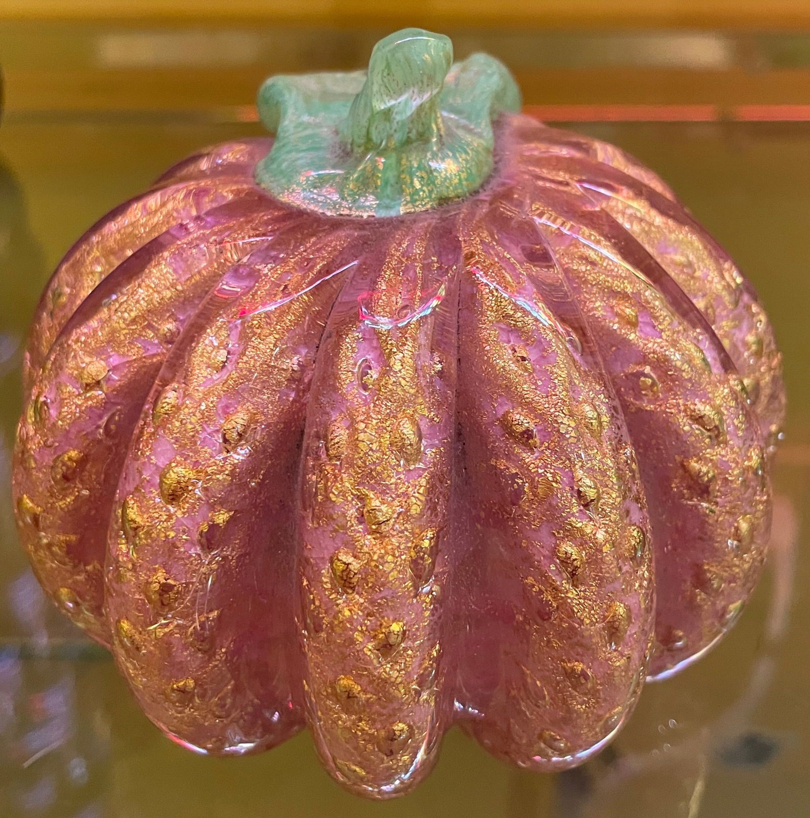 Murano Glass Pumpkin Circa 1960s - 4