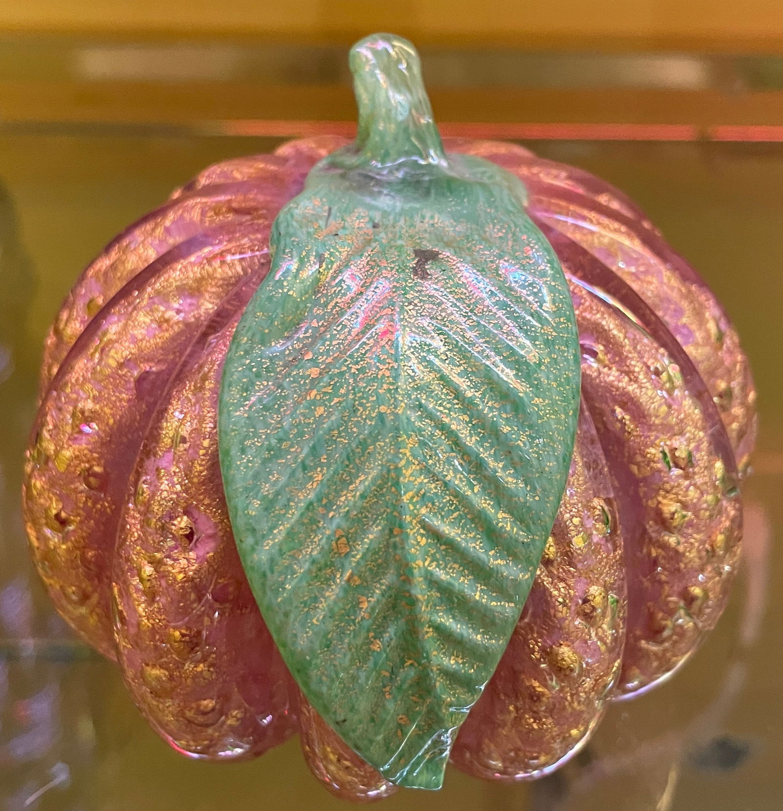 Murano Glass Pumpkin Circa 1960s - 5