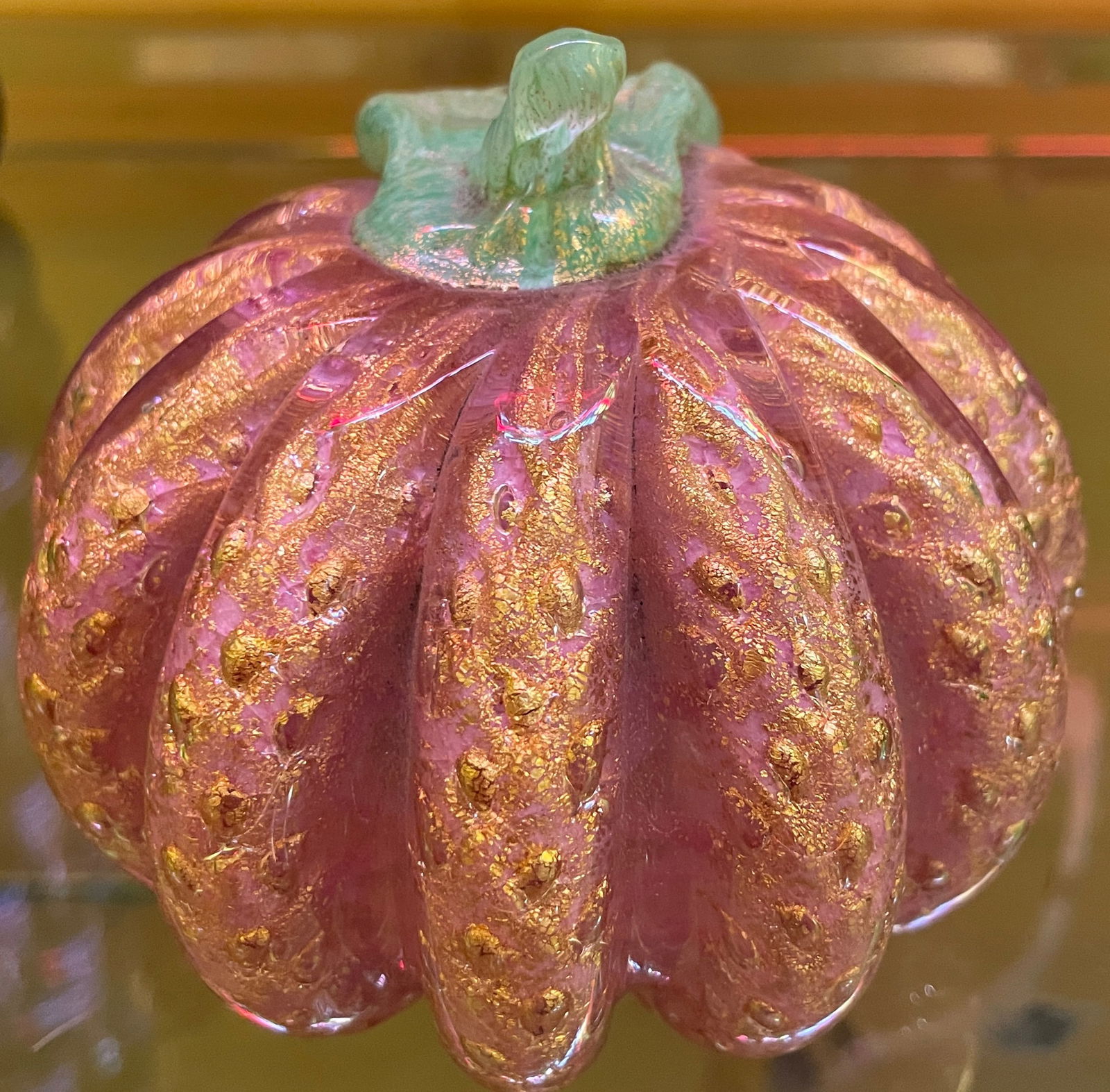 Murano Glass Pumpkin Circa 1960s - 9