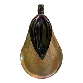 Murano Glass Pear Circa 1960s