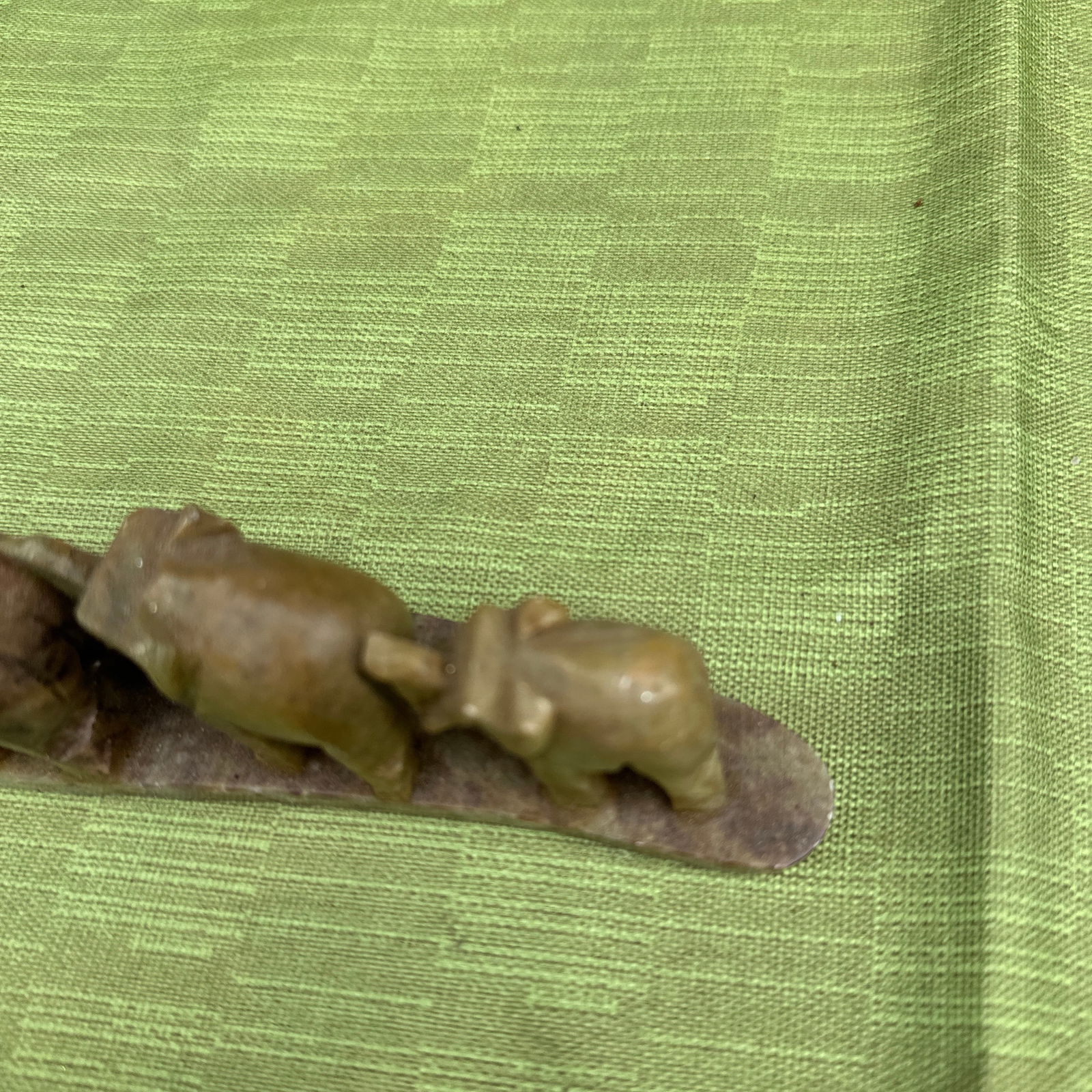 1970s Small Stone Elephant Sculpture - 5