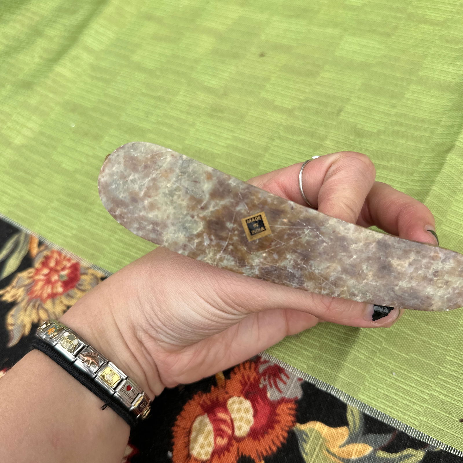 1970s Small Stone Elephant Sculpture - 7