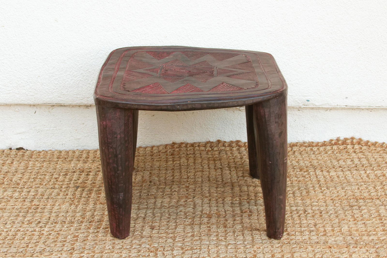 Large Carved African Zuma Table - 7