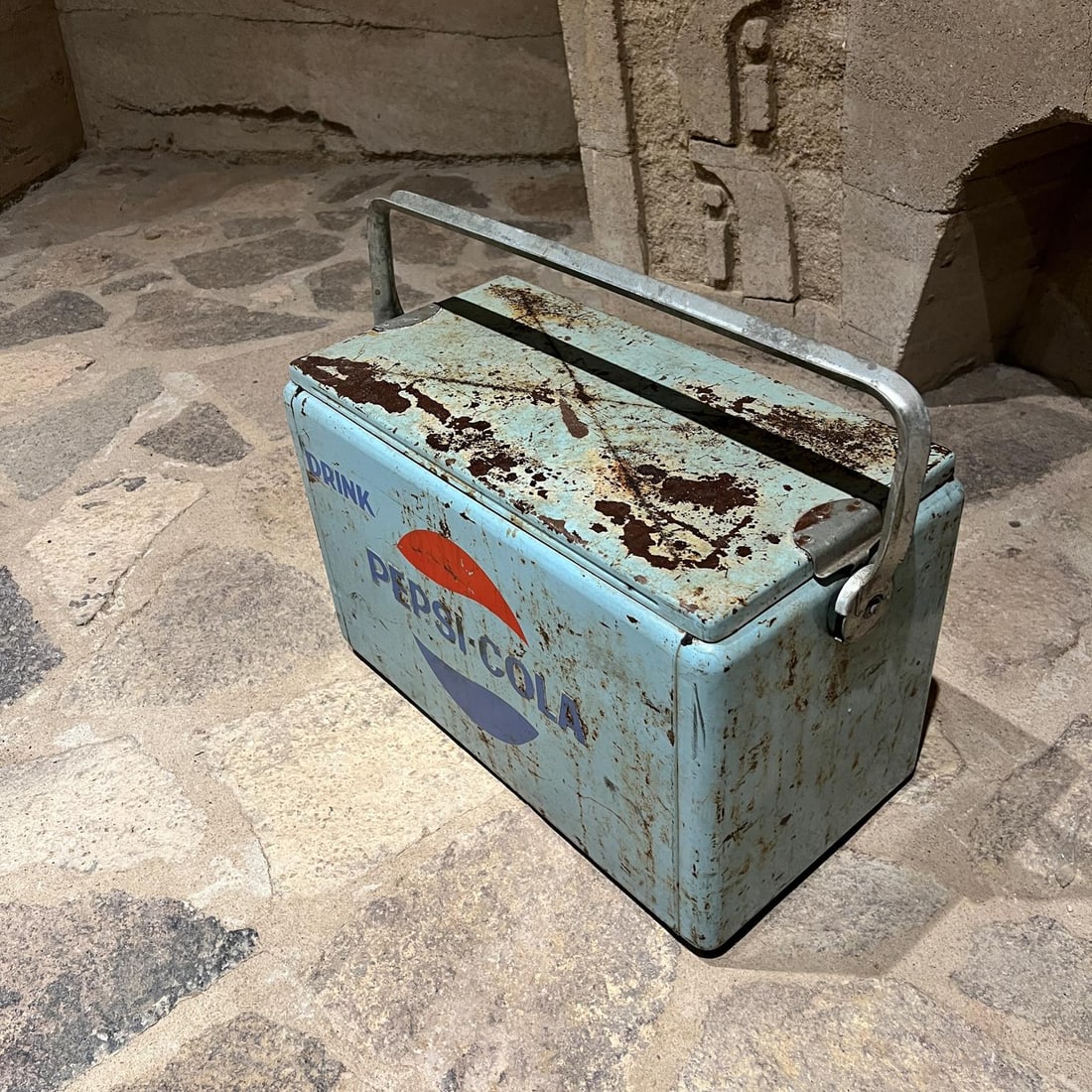 1950s Drink Pepsi Cola Ice Chest Cooler - 2