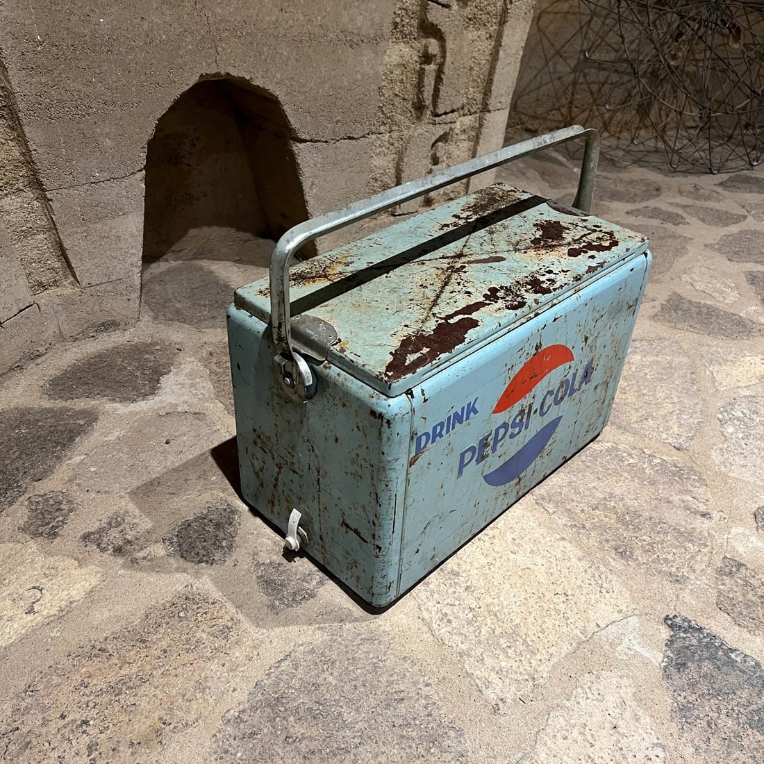 1950s Drink Pepsi Cola Ice Chest Cooler - 3