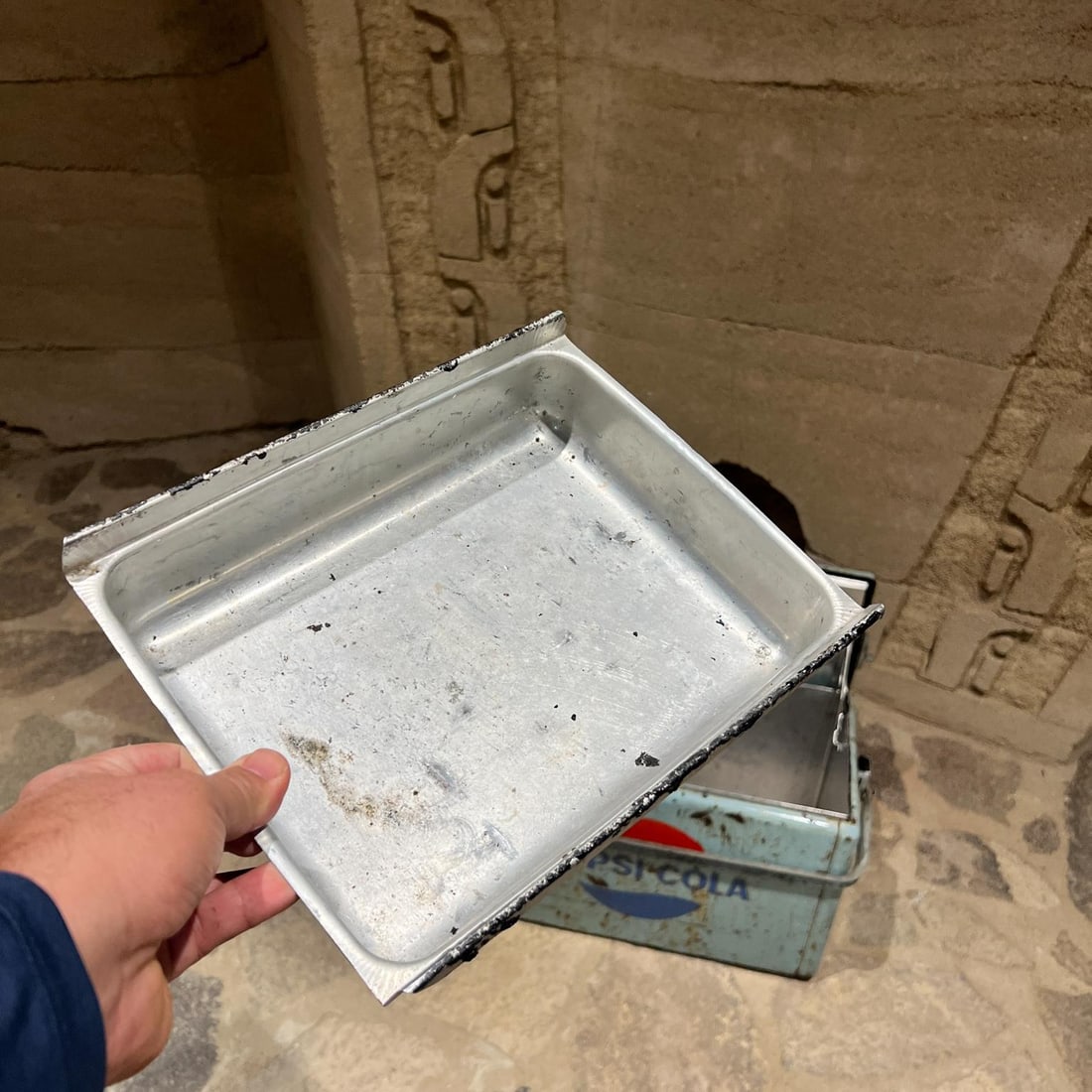 1950s Drink Pepsi Cola Ice Chest Cooler - 5