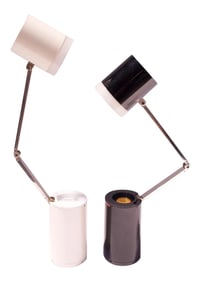 Vintage Collapsible Articulating Lamps / Sconces by Lloyds - a Pair