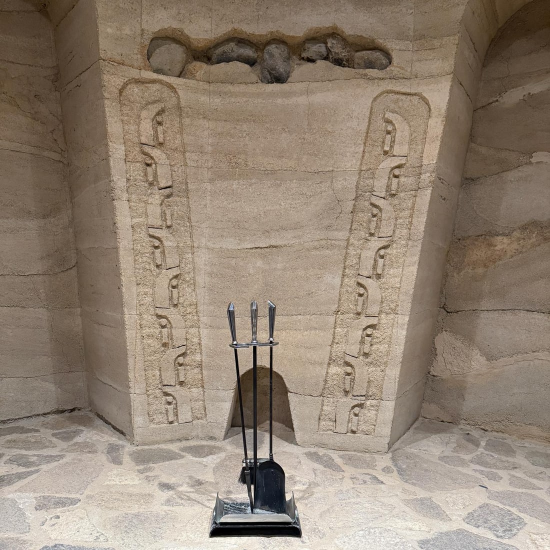 1960s Modernist Fireplace Tool Set - 10