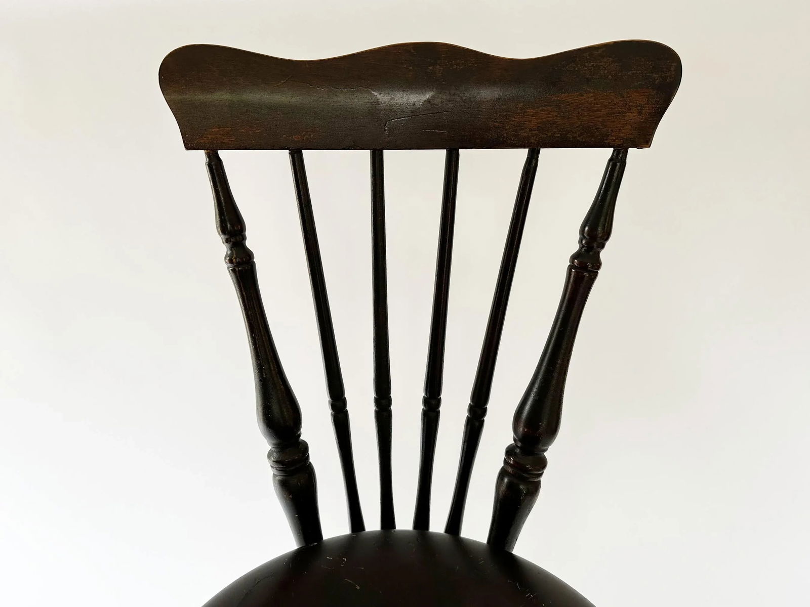 Antique Piano Stool With Backrest, Early 1990s - 4