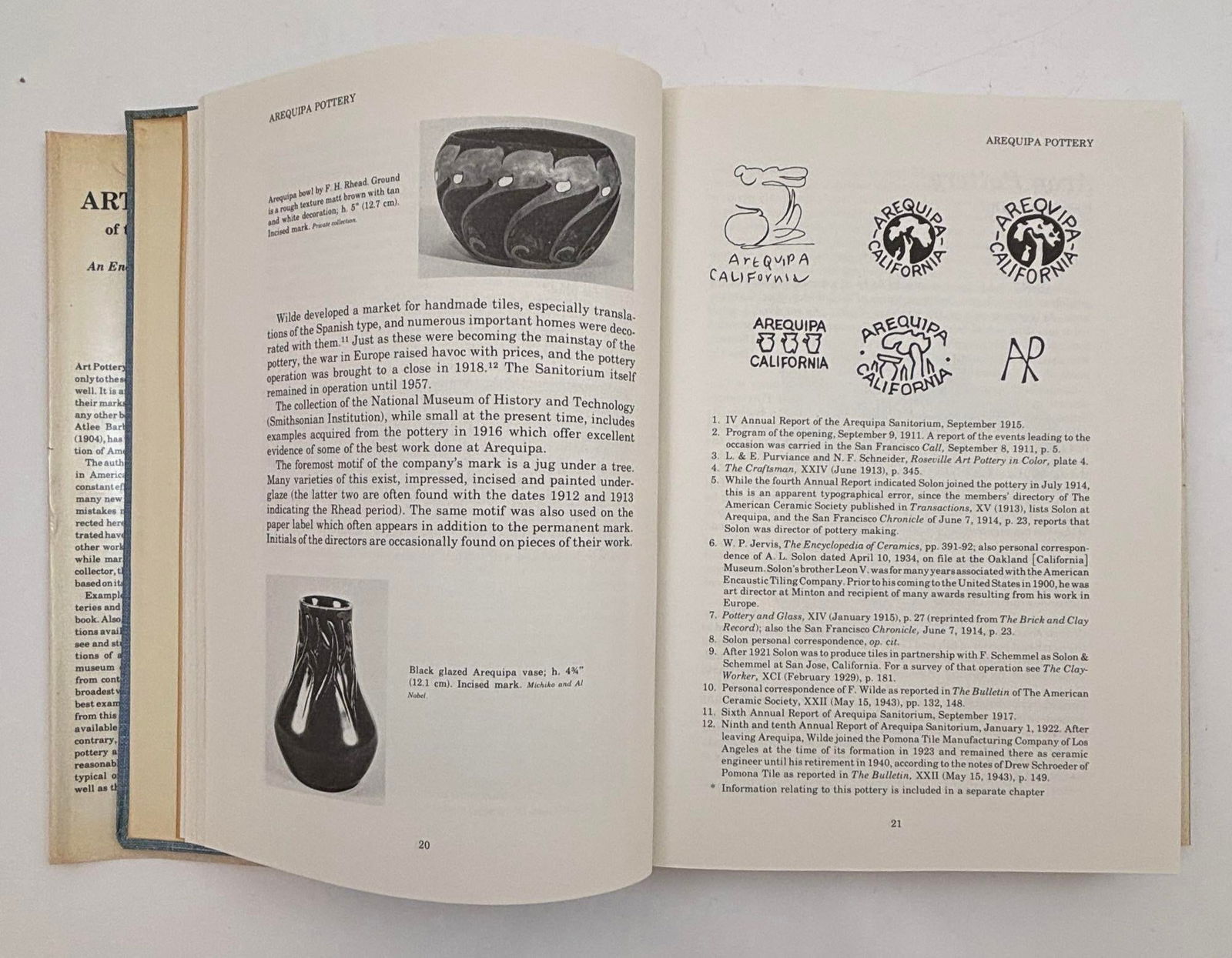 Art Pottery of the United States: An Encyclopedia of Producers and Their Marks - 7