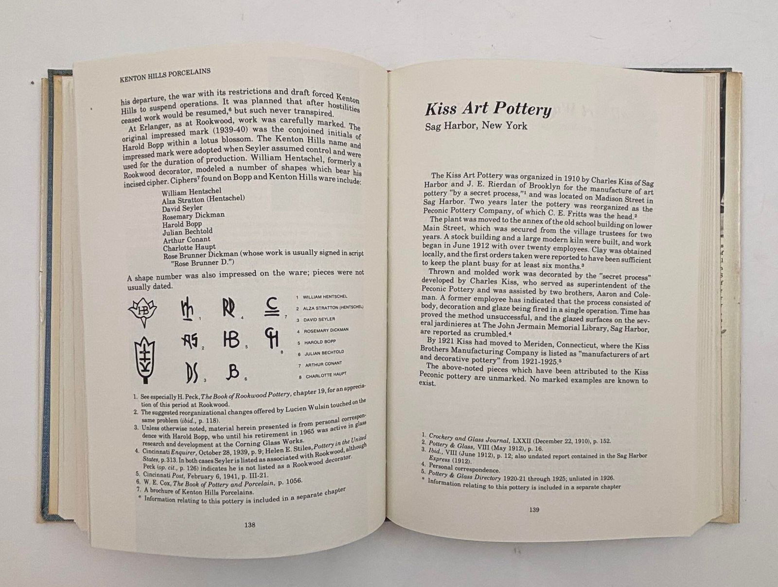 Art Pottery of the United States: An Encyclopedia of Producers and Their Marks - 9