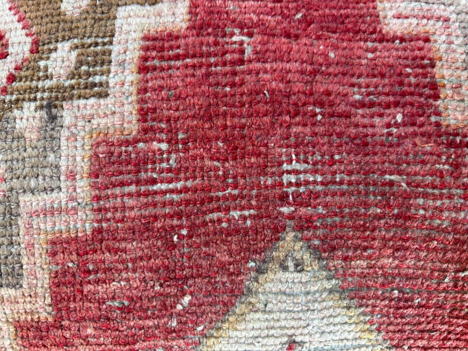 Antique Tabriz Persian Rug Pillow - 12