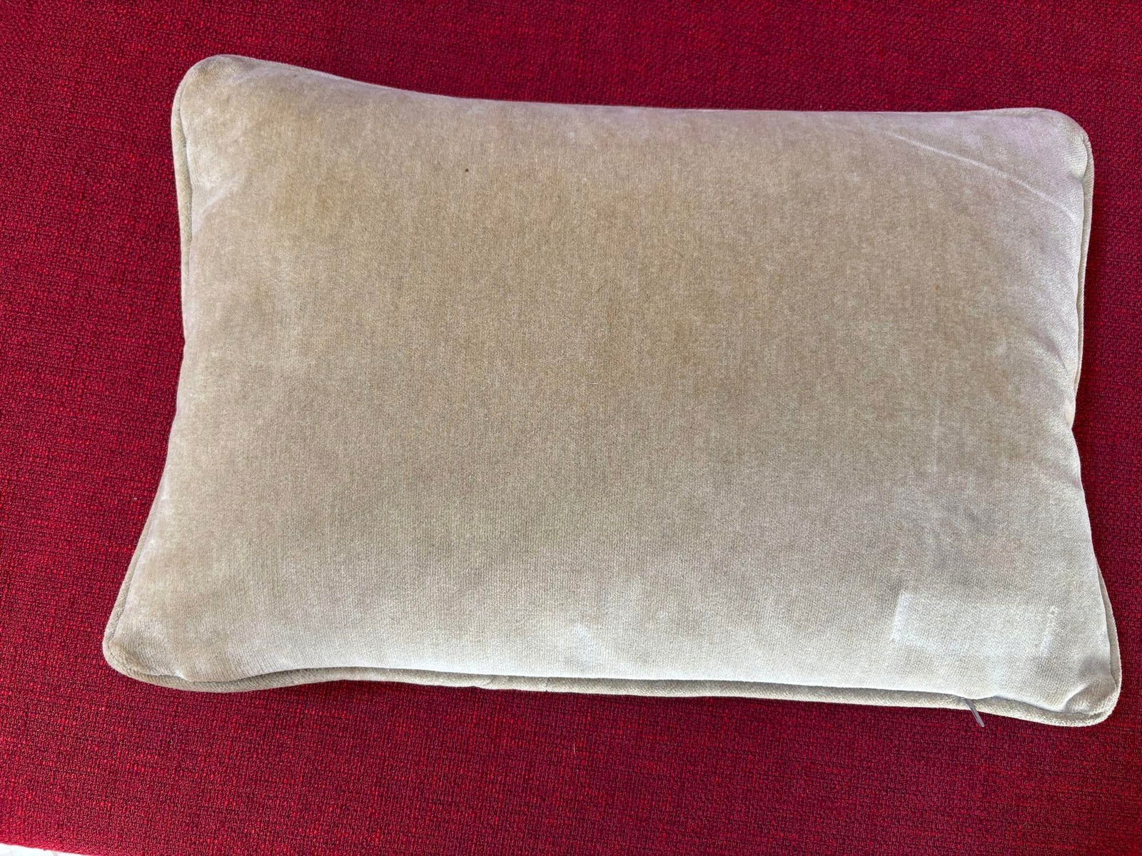 Antique Tabriz Persian Rug Pillow - 7