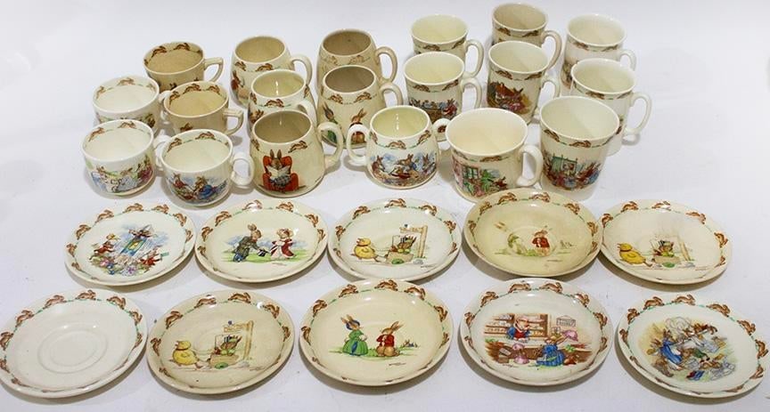 Royal Doulton Bunnykins Collection - 30 Cups & Saucers - 2
