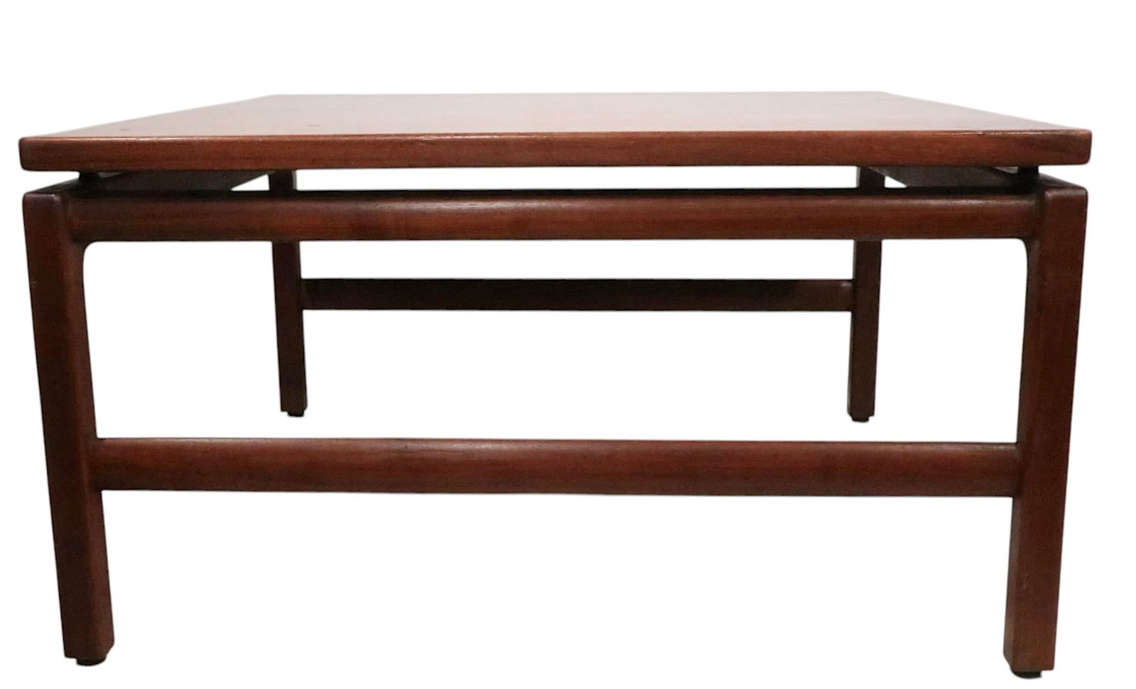 Architectural Mid Century Floating Top Coffee Table by Gunlocke - 3