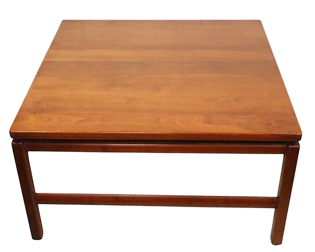 Architectural Mid Century Floating Top Coffee Table by Gunlocke - 6