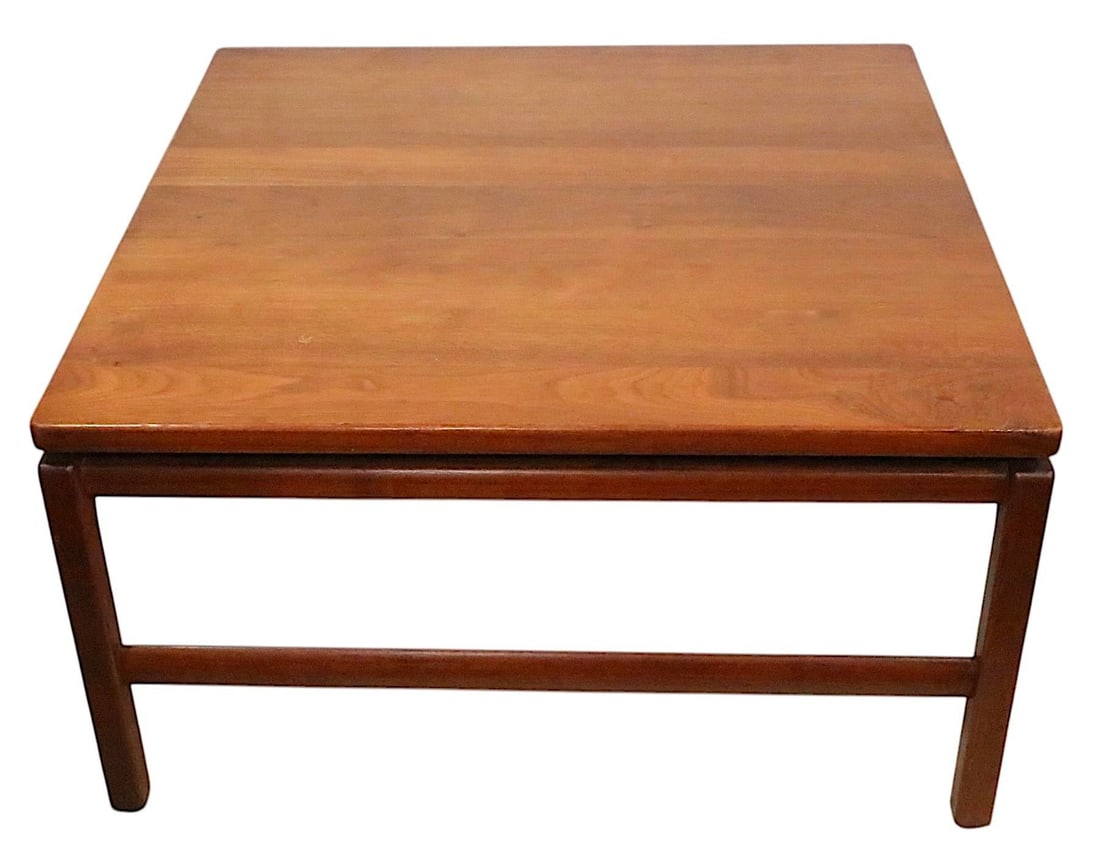 Architectural Mid Century Floating Top Coffee Table by Gunlocke - 7