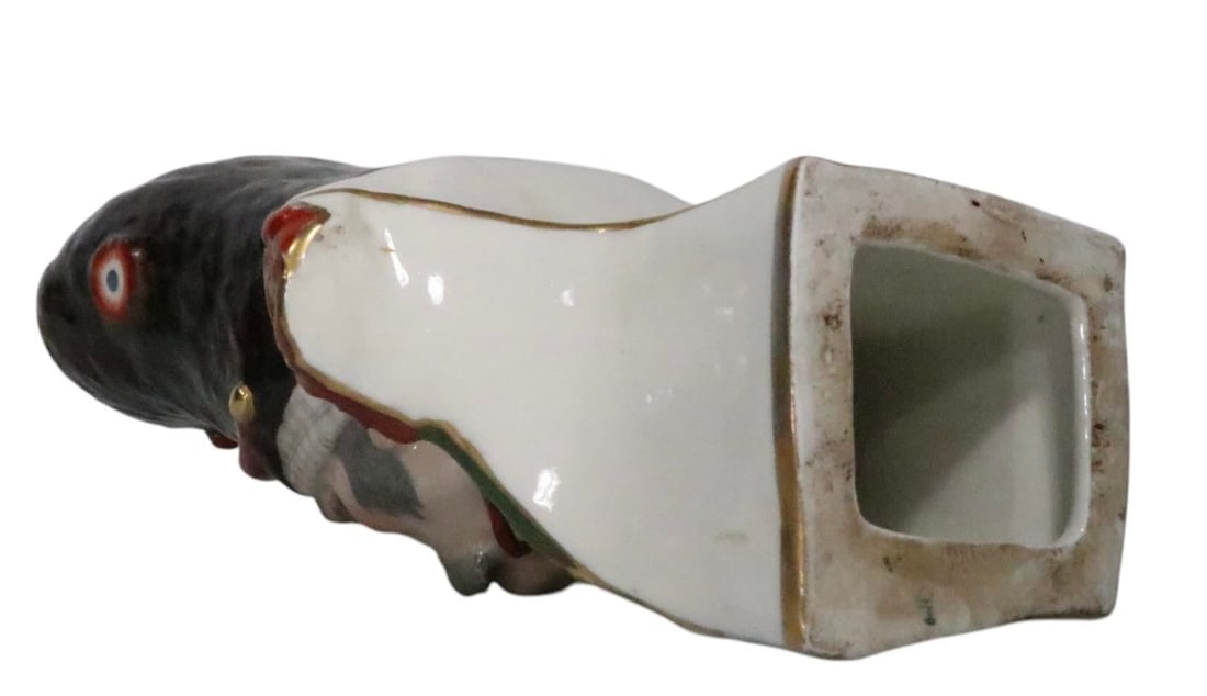 Porcelain Bust of Napoleonic General Marked Poncet 1806 G Dier With Cross Arrow Mark Poss. Sevres - 2