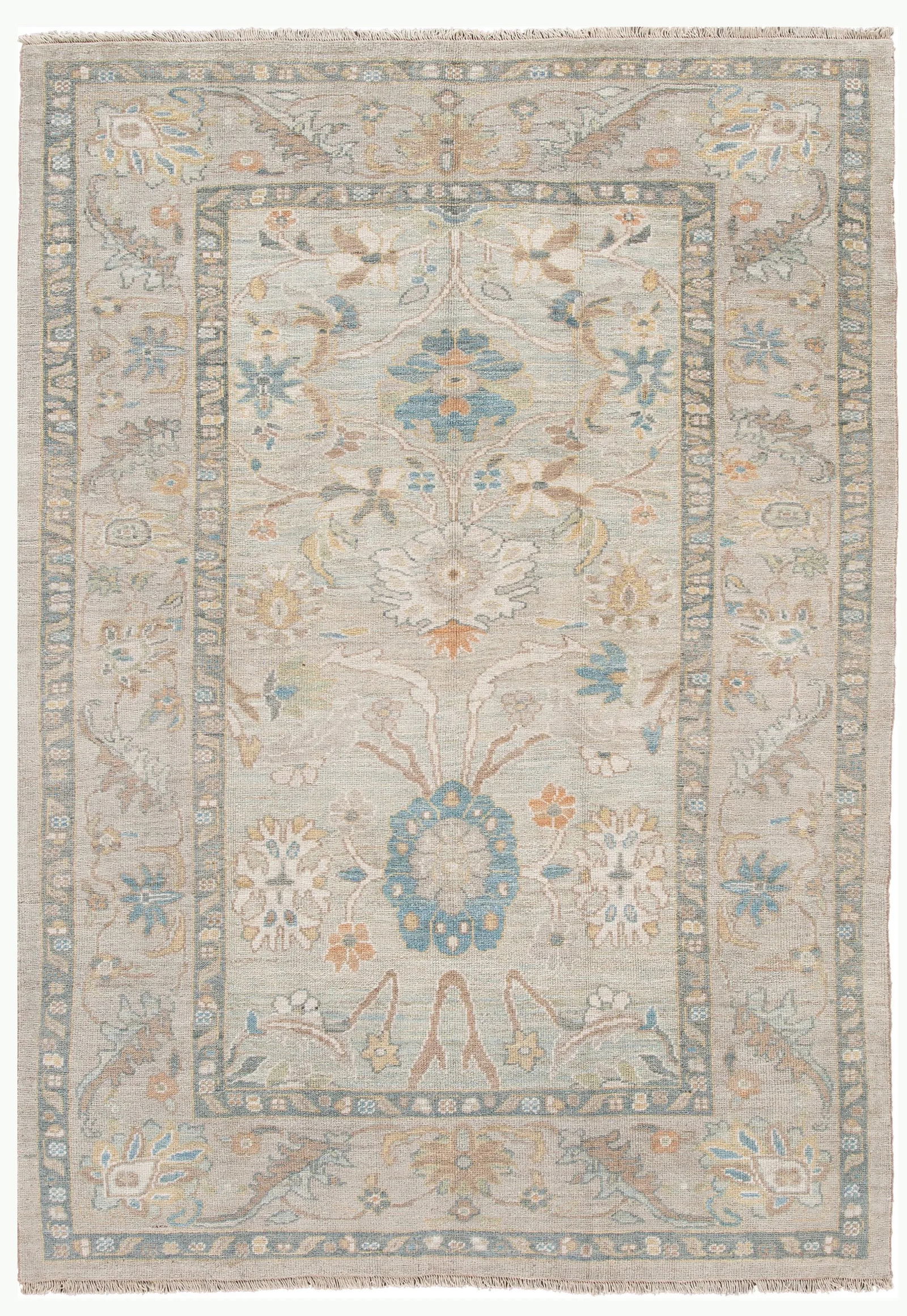 21st Century Modern Sultanabad Wool Rug - 11