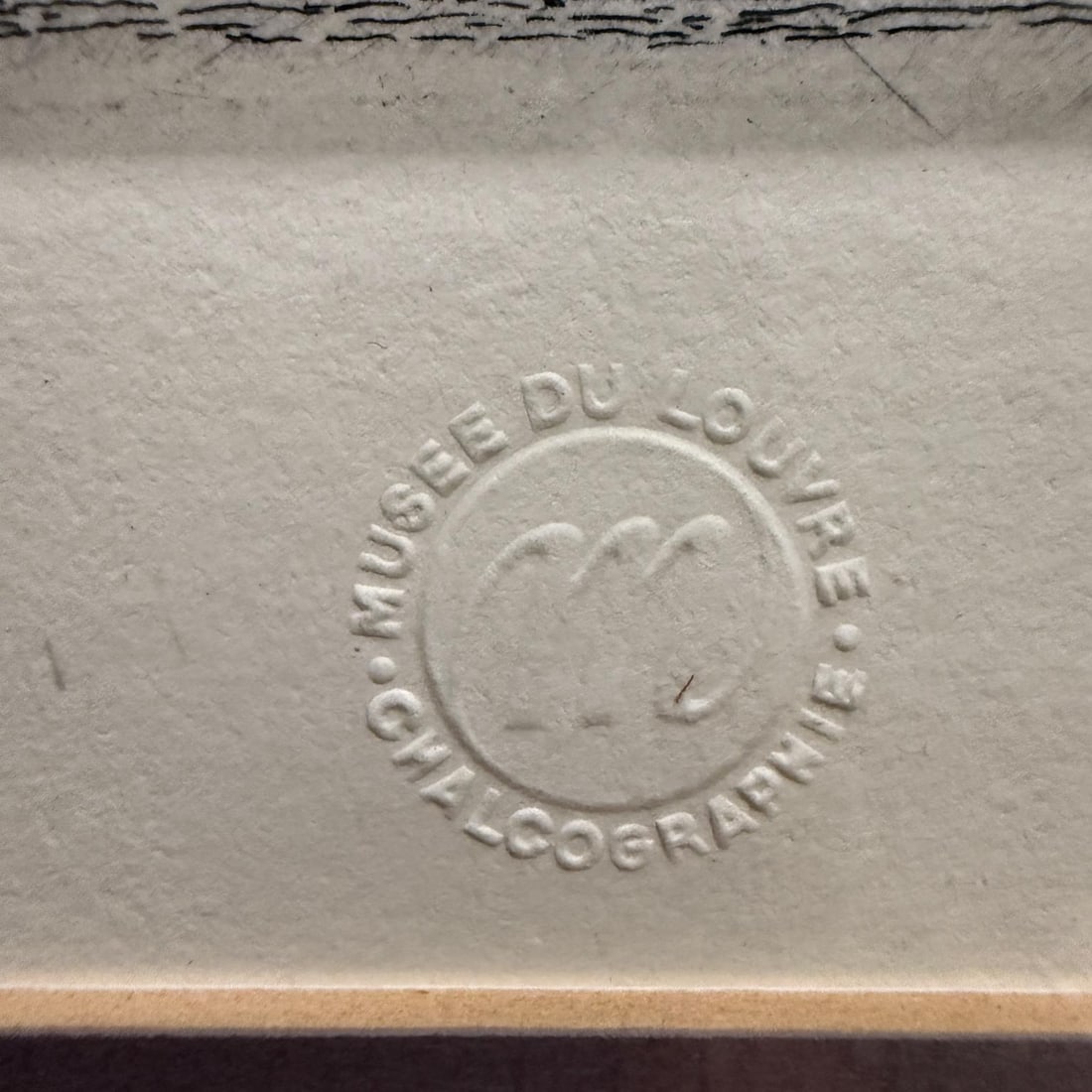 1886 Louvre Art Museum Etching Chalcographie Signed - 10