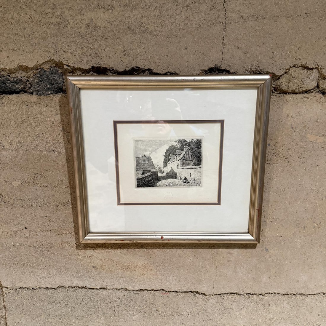 1886 Louvre Art Museum Etching Chalcographie Signed - 6