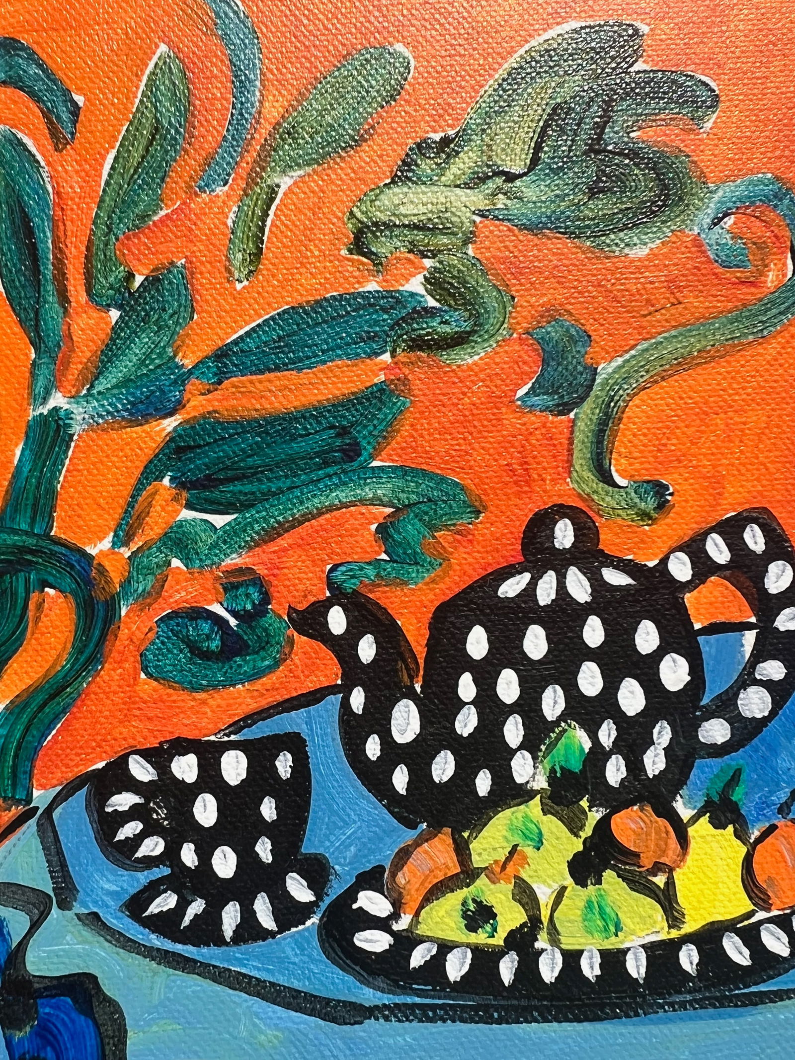 A. E. Barnes Original Still Life of Table Setting, Signed & Framed - 6