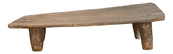 Old Oxidized Wood African Coffee Table