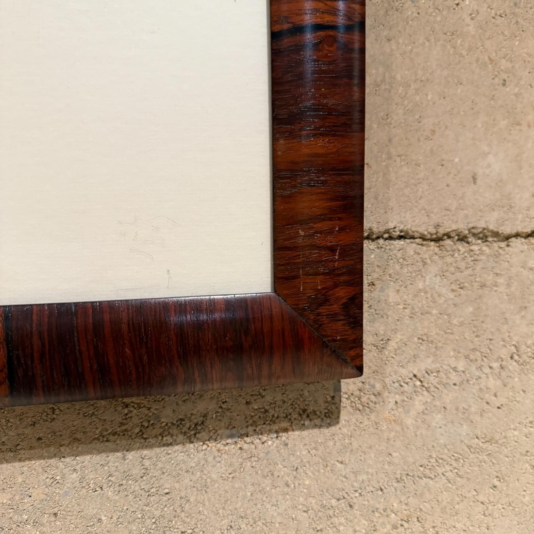 1970s MCM Guatemalan Artwork Oil Painting Brazilian Rosewood - 4