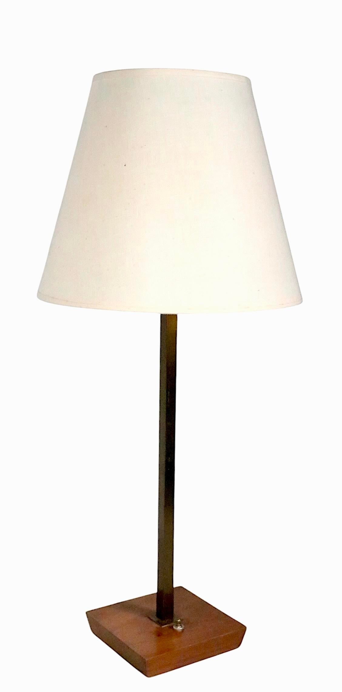 Mid Century Nessen New York Table Lamp C 1950/60's - 2