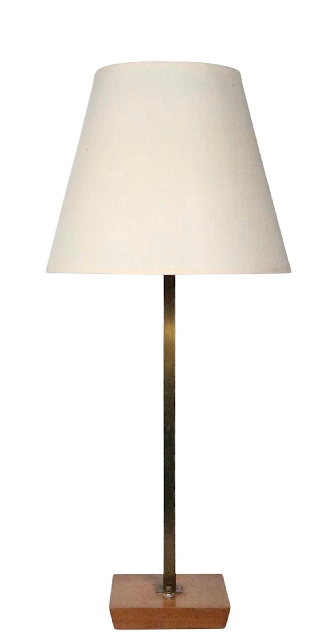 Mid Century Nessen New York Table Lamp C 1950/60's - 3