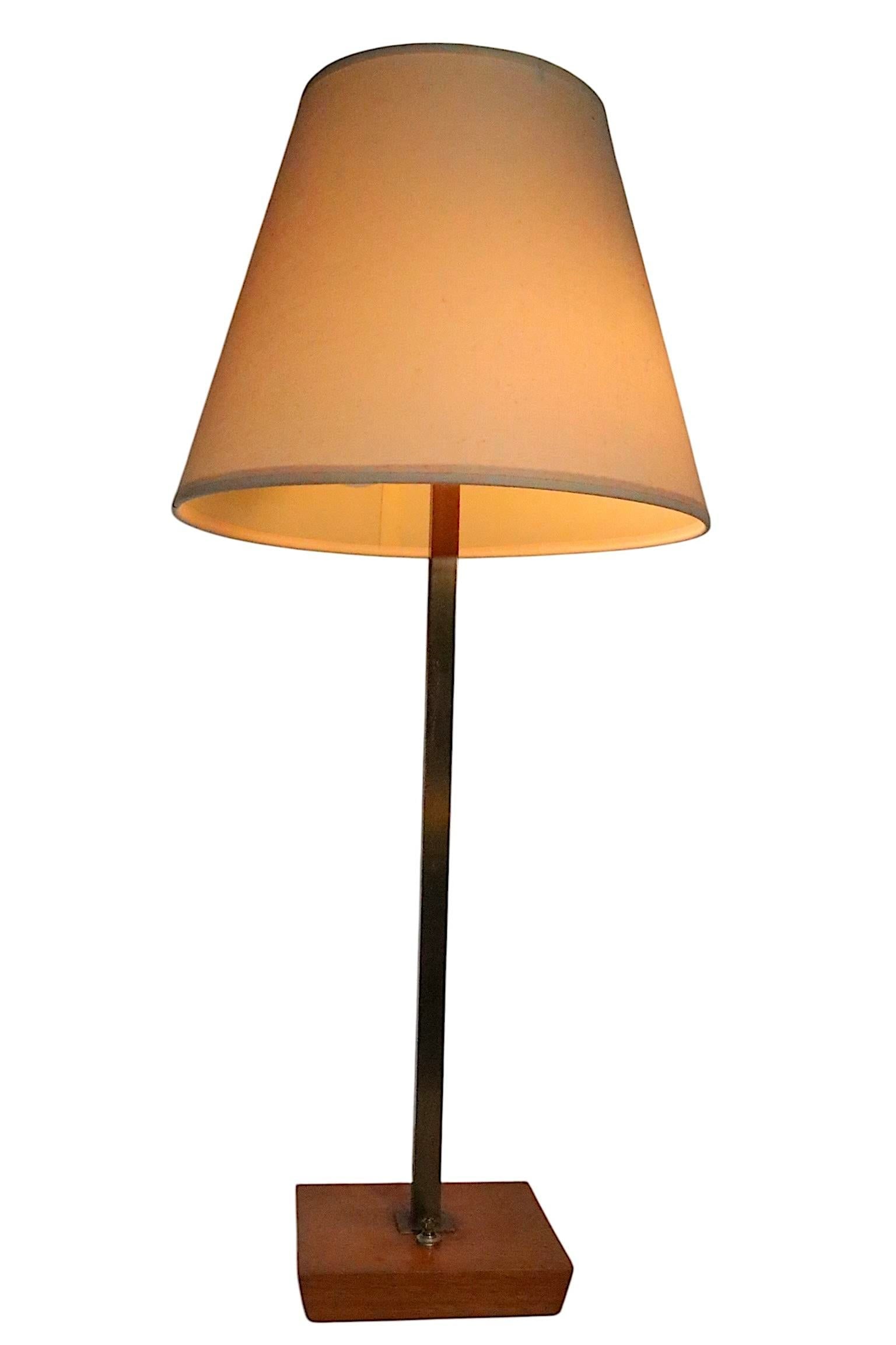 Mid Century Nessen New York Table Lamp C 1950/60's - 6