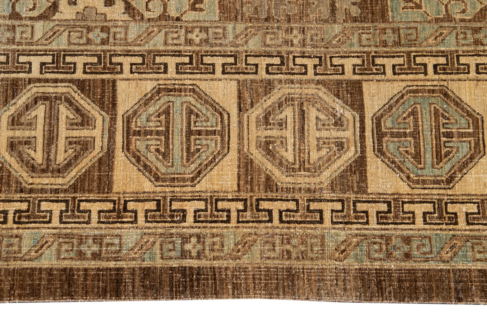 Modern Khotan Wool Rug 9 Ft 1 in X 12 Ft. - 10