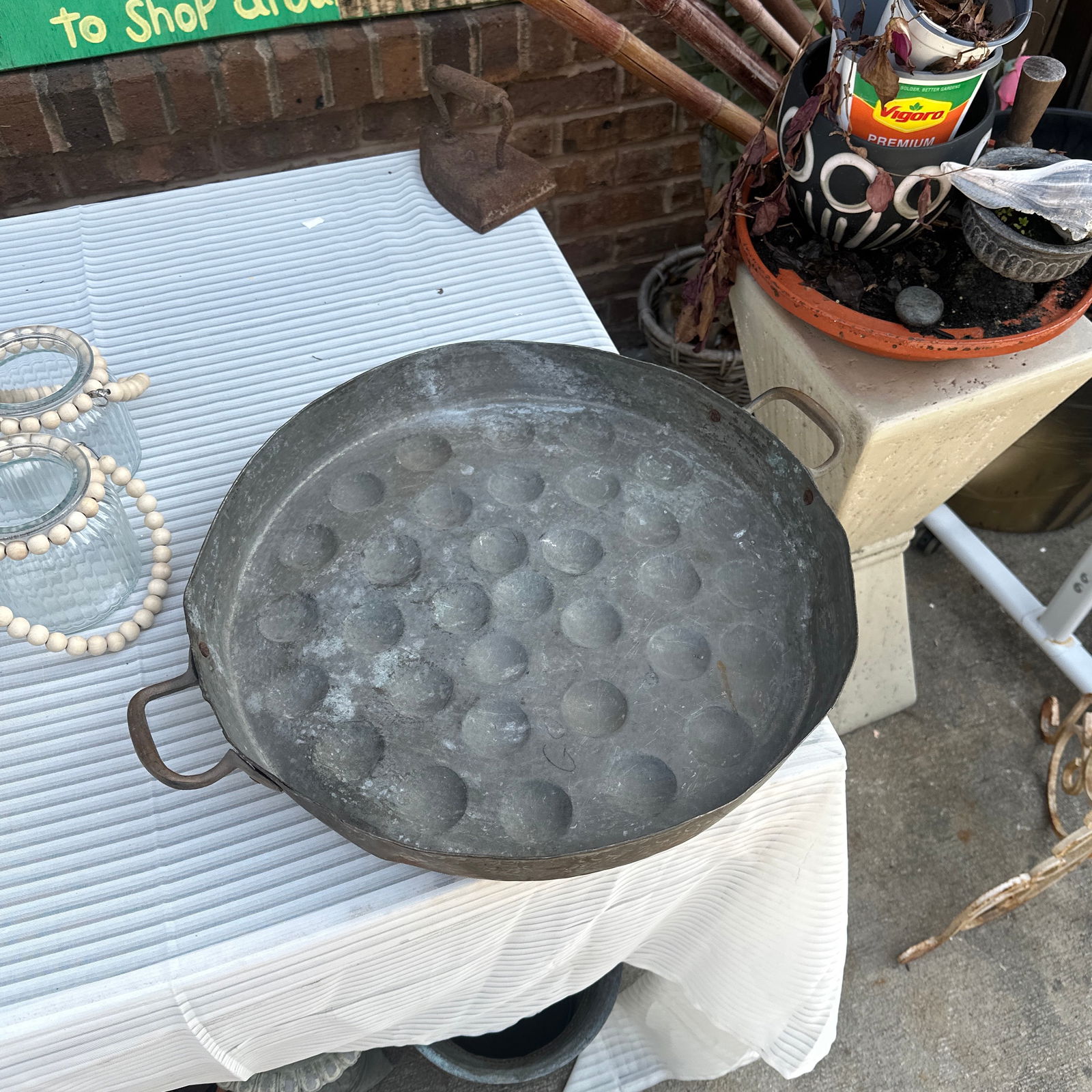 1970s Copper Escargot Large Dish - 5