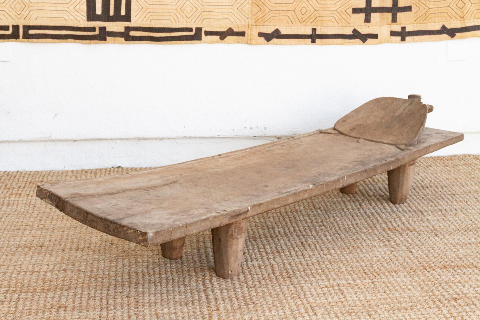 Luxury Tribal Decor, Antique Senufo Bed - 7