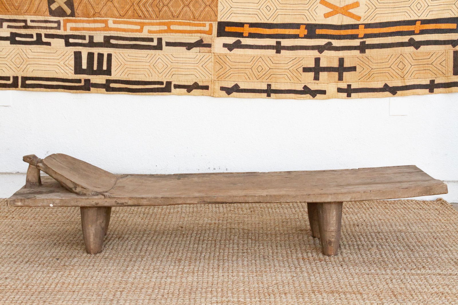 Luxury Tribal Decor, Antique Senufo Bed - 8