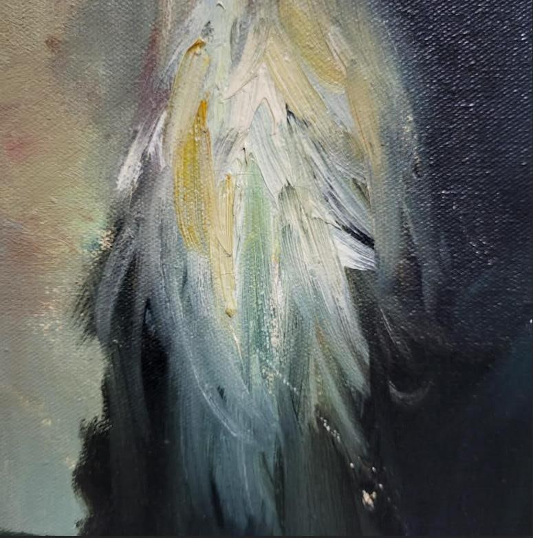 Oil Painting Portrait of a Chinese Man Scholar From Hong Kong - 6