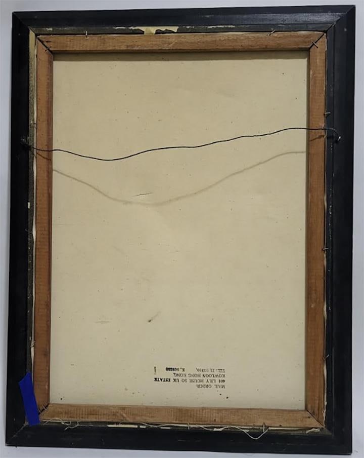 Oil Painting Portrait of a Chinese Man Scholar From Hong Kong - 7