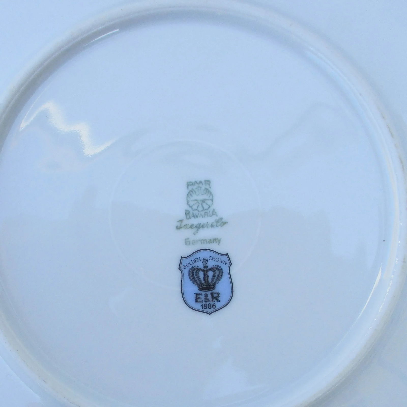 Vintage Bavarian Fruit Plates - Set of 6 - 8