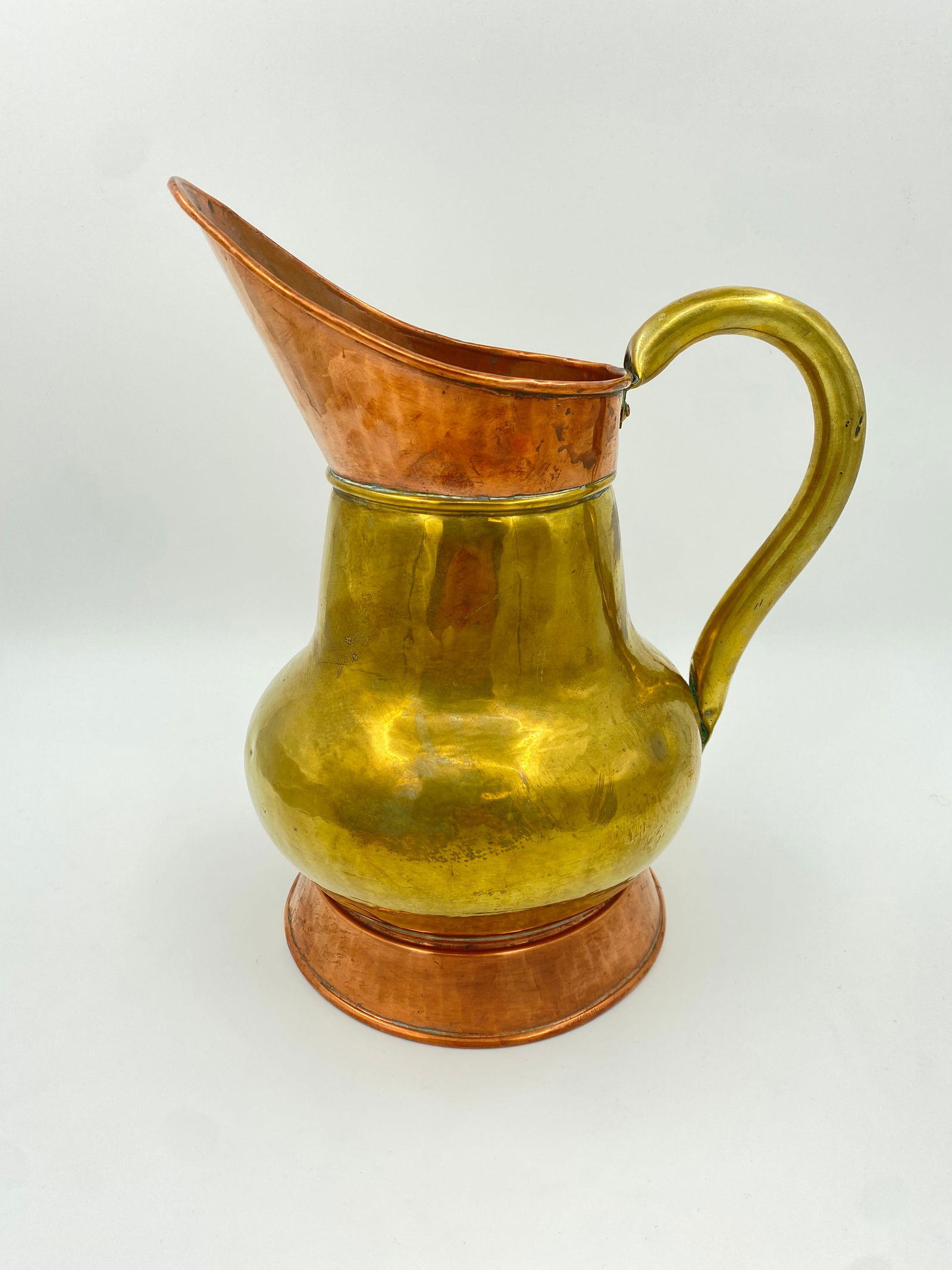 Mid 19th Century British Copper and Brass Pitcher - 5