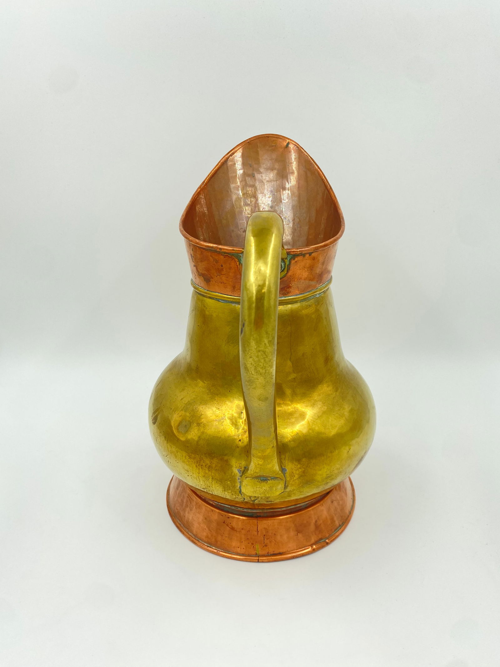 Mid 19th Century British Copper and Brass Pitcher - 6