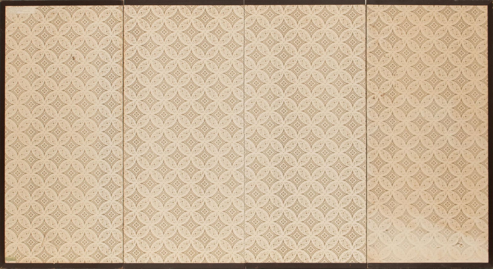 1960s ShÅwa Era Japanese Painted Byobu Silk Screen "Four Seasons" - 11