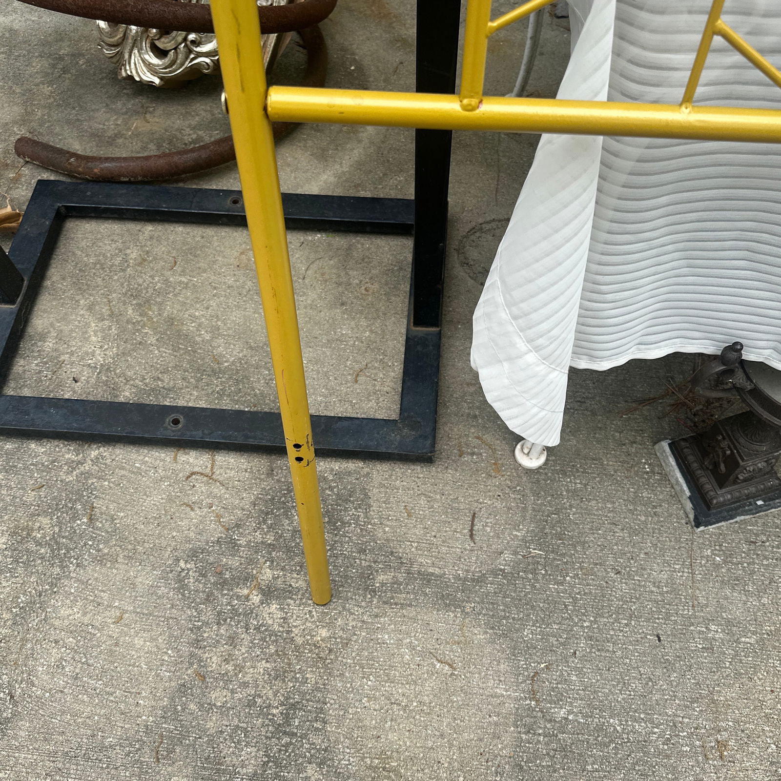 Gold Metal Queen Size Headboard - 3