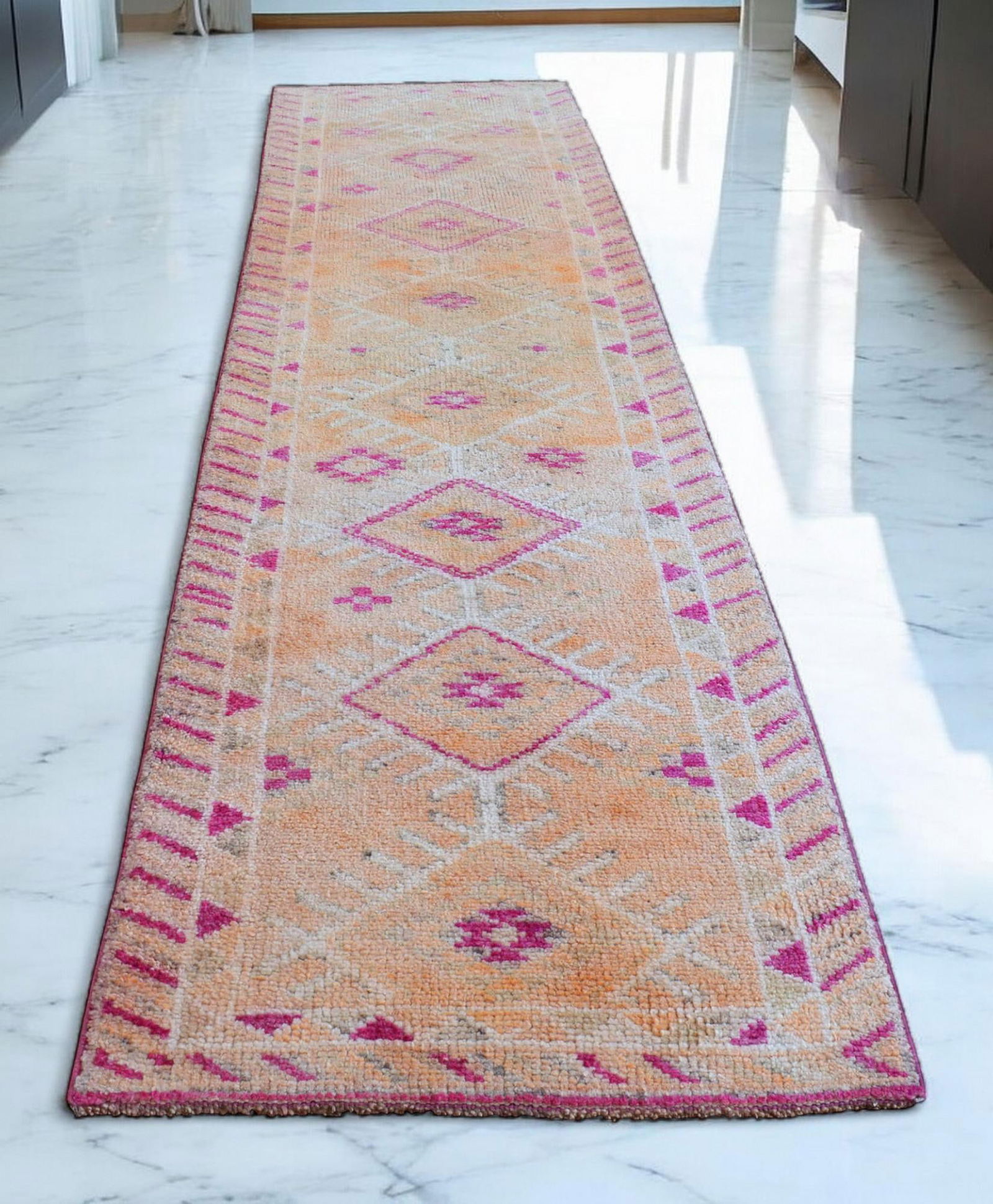 1960s Vintage Kurdish Runner - 3