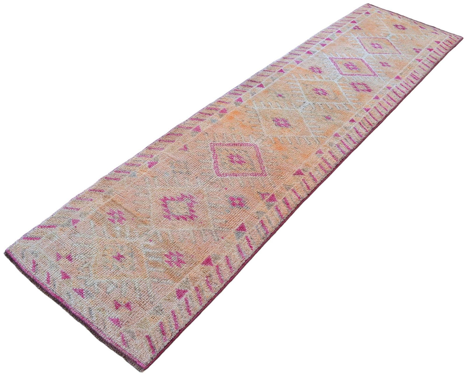 1960s Vintage Kurdish Runner - 7