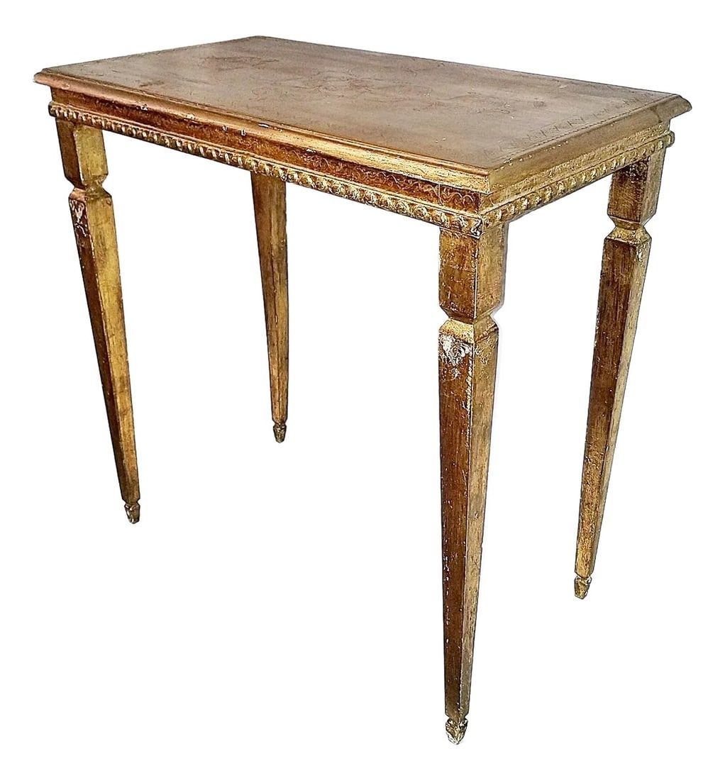 1930s Gilded Venetian Side or Coffee Table (1 of 4)