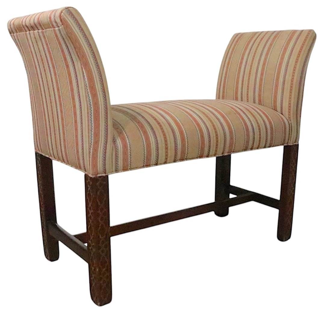 Late 20th Century Chippendale Revival Window Bench by Southwood - 2